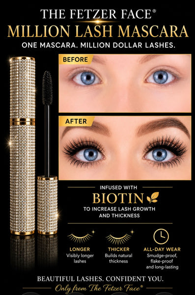 The Fetzer Face Million Lash Mascara Black /Brown