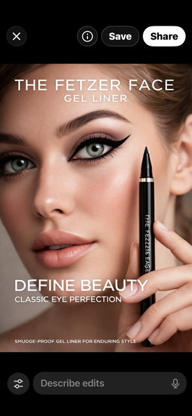 The Fetzer Face Gel  Eyeliner Pencil
