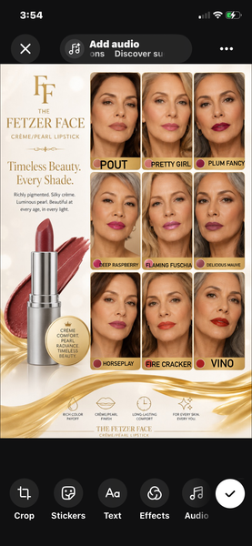 The Fetzer Face Cream/Pearl Lips